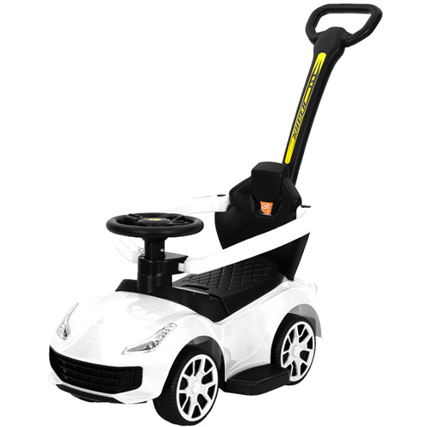 Guralica sa ručkom Auto beli BC608P-B - ODDO igračke