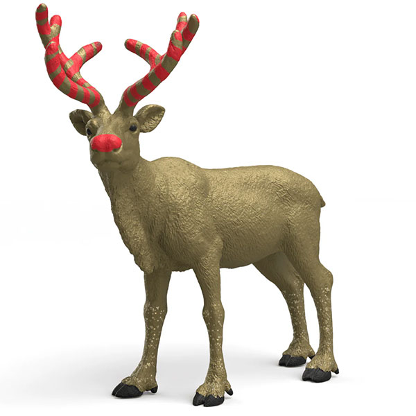 Schleich Limitirana serija - Golden Anniversary Reindeer jelen 72271 - ODDO igračke