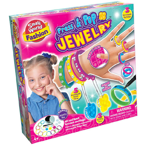 Kreativni set nakita press&pop 1035618 - ODDO igračke