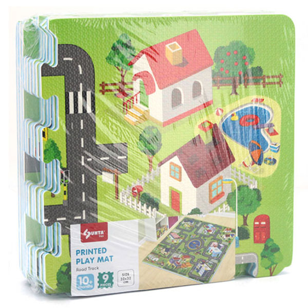 Podna puzzla grad 9 delova 1039247 - ODDO igračke