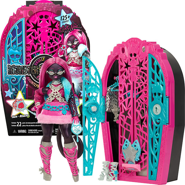 Lutka Monster High – Catty Noir with Reveal Closet Skulltimate Secrets: Hauntlywood Mysteries 259854 - ODDO igračke