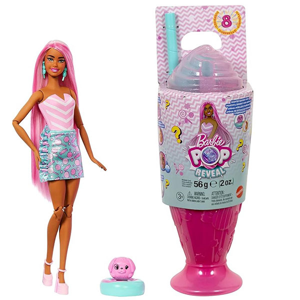 Barbie lutka Pop Reveal Treat sa 8 iznenađenja 308644 - ODDO igračke