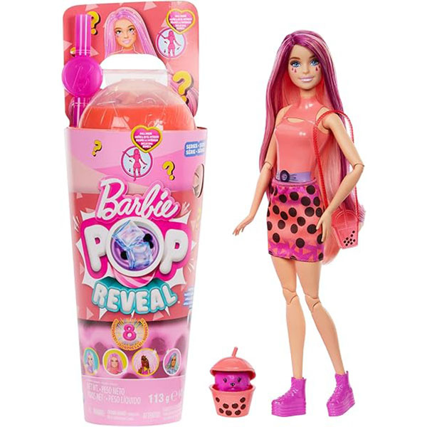 Barbie lutka Pop Reveal – Bubble Tea serija sa iznenađenjima 191277 - ODDO igračke