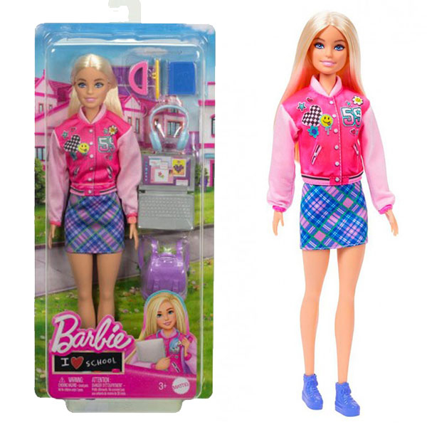 Barbie lutka – Školski set sa dodacima 176151 - ODDO igračke