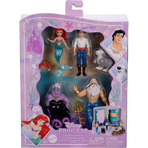 Ariel Mala Sirena set- 6 figura 263370 - ODDO igračke