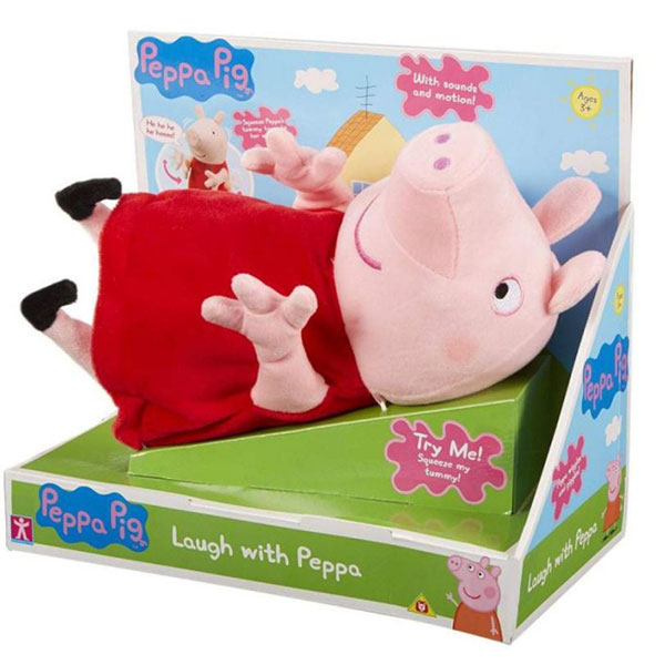 Peppa Pig – Interaktivna plišana igračka 24 cm 065270 - ODDO igračke