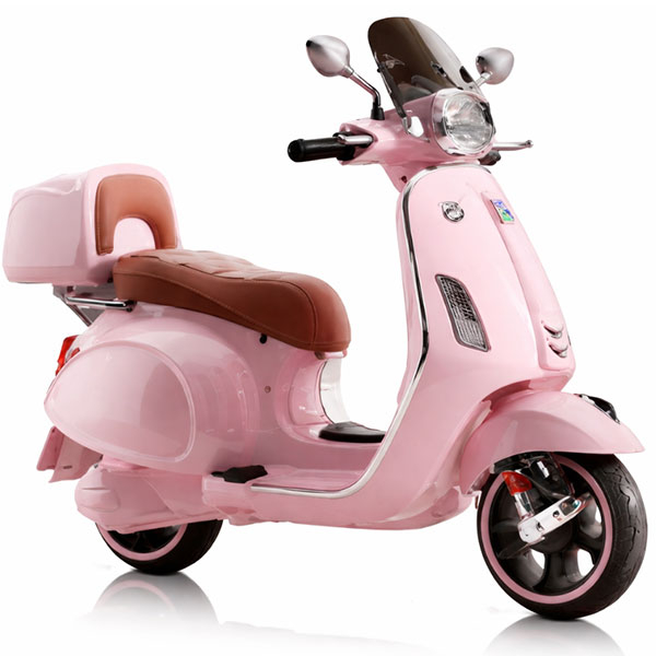 Motor na akumulator Vespa 12V 2 točka roze 030267R - ODDO igračke