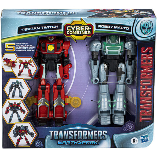 Transformers EarthSpark – Cyber-Combiner Terran Twitch i Robby Malto 195821 - ODDO igračke