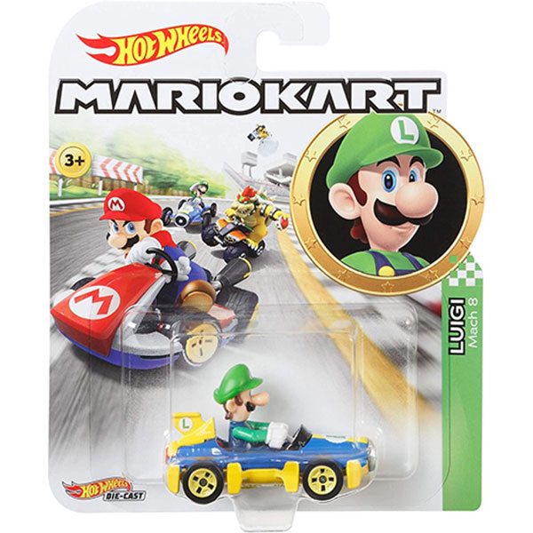 Autići Hot Wheels Super Mario 1:64 GBG27 714456 - ODDO igračke
