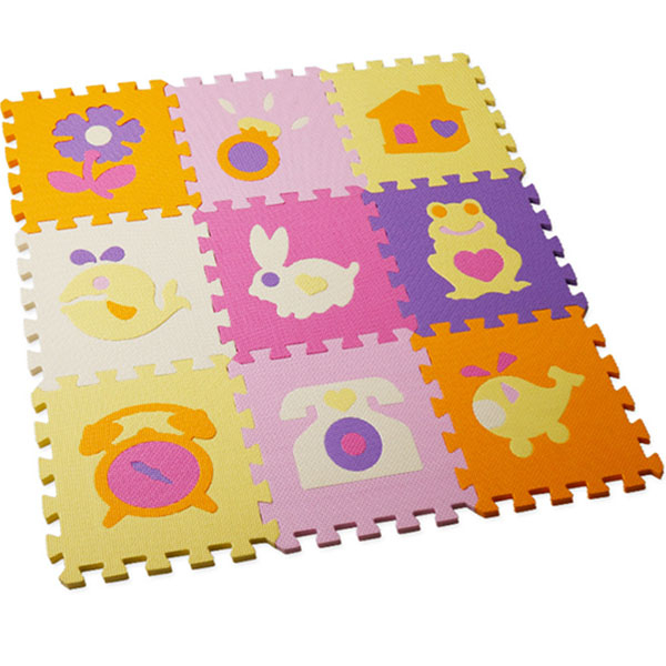 Podne puzzle mekane 583905–4 - ODDO igračke