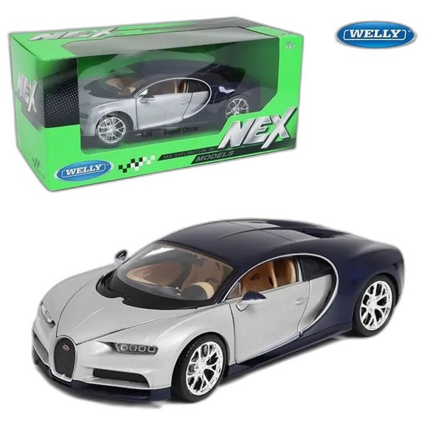 Welly automobil 1:24 Bugatti Chiron 2017 24077W - ODDO igračke
