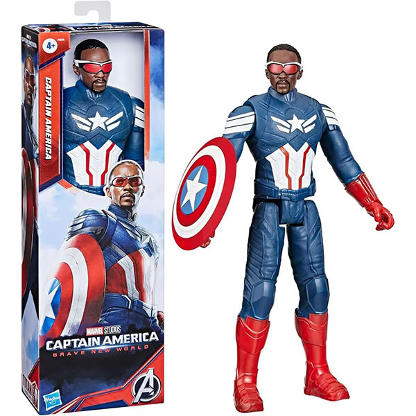 Marvel figura Captain America Titan Hero F92765L00 - ODDO igračke
