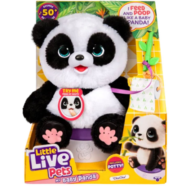 My Baby Panda ChuChu Little Live Pets ME26677 - ODDO igračke