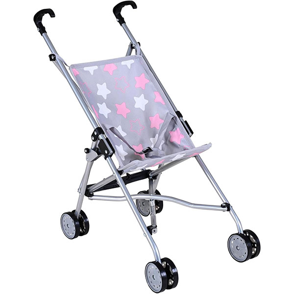 Kolica Knorr Sim - Star Grey Pink 126444 - ODDO igračke