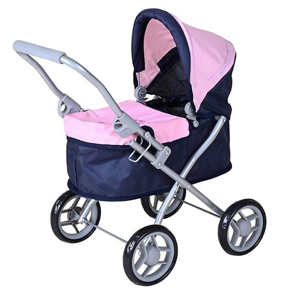 Kolica za lutke Knorr Mini Lili Princess Blue 633423 - ODDO igračke