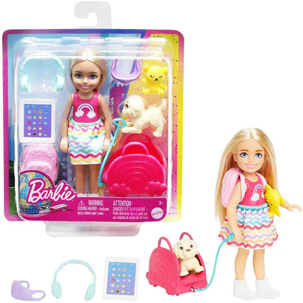 Barbie lutka 15cm Family & Friends Club Chelsea HJY17 - ODDO igračke
