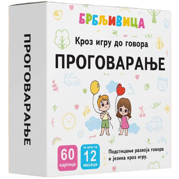 Kartice Progovaranja Brbljivica 0001 - ODDO igračke