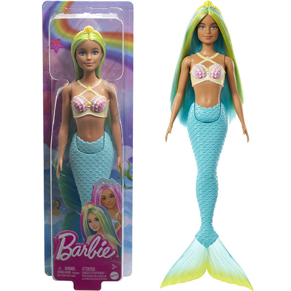 Barbie lutka morska sirena HRR03 - ODDO igračke