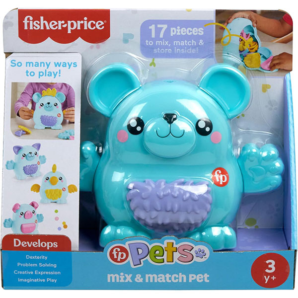 Fisher Price sklopi figuru ljubimca 17pcs HXP18 - ODDO igračke