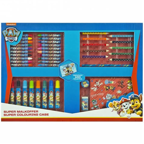 Paw Patrol Super Art Set 100pcs PPBT4104 - ODDO igračke