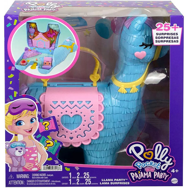 Polly Pocket set Pajama Party Lama HHX74 - ODDO igračke