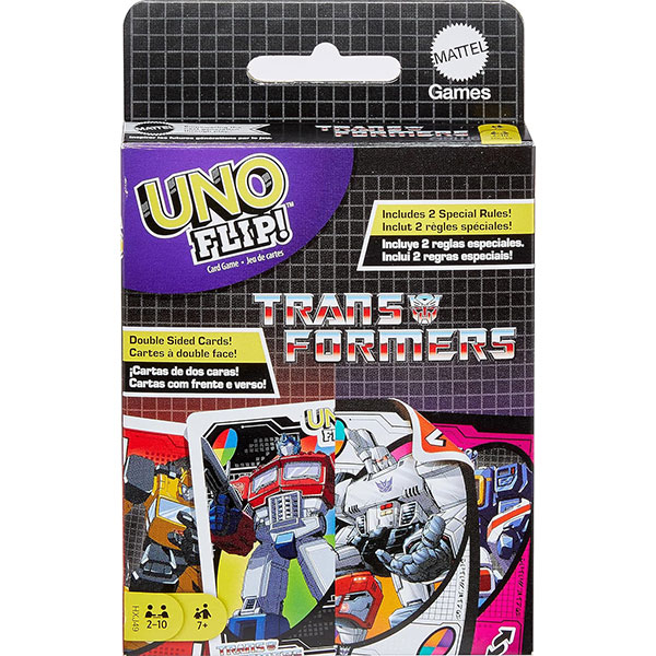 UNO igra sa kartama Transformers Flip! HXJ49 - ODDO igračke