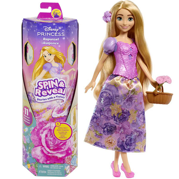 Disney lutka Zlatokosa sa dodacima Spin & Reveal HTV86 - ODDO igračke