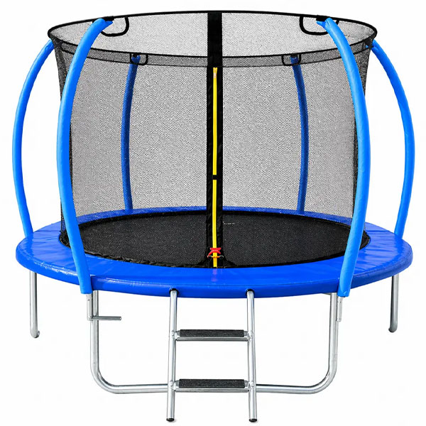 Trampolina (trambolina) sa sigurnosnom mrežom Pumpkin R244cm + merdevine - ODDO igračke