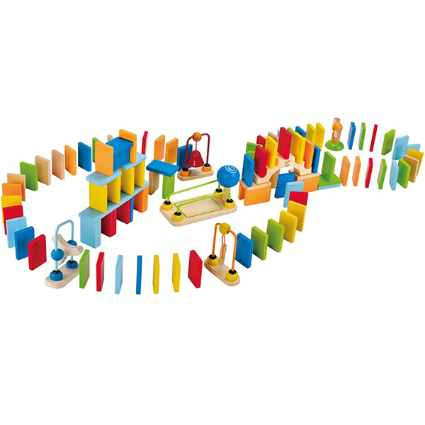Drvene domine za slaganje Hape Toys 003205 - ODDO igračke