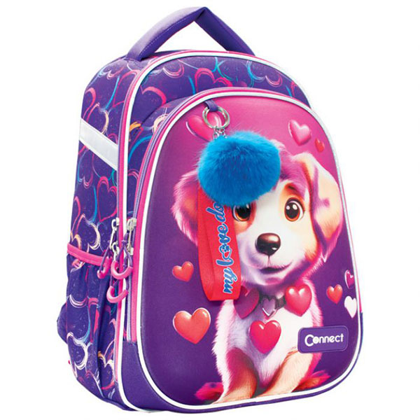 Ranac za školu anatomski lagan XT Love Dog 26.Connect 60574 - ODDO igračke
