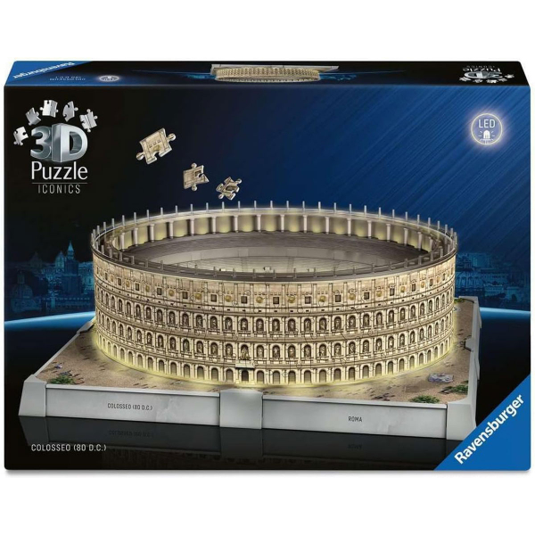 Ravensburger 3D puzzle (slagalice) – Koloseum sa svetlom 216pcs RA12008034 - ODDO igračke