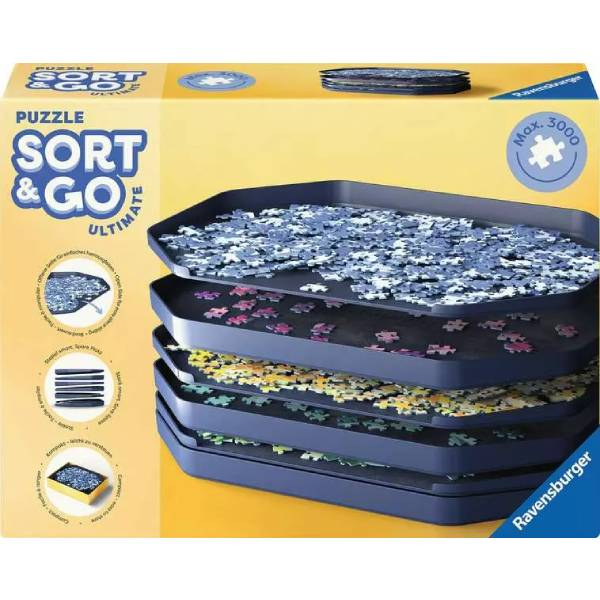 Ravensburger puzzle (slagalice) – Sort & Go Ultimate – organizator za slagalice RA12001676 - ODDO igračke
