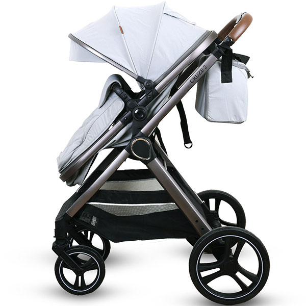 Kolica za bebe Cruze 2 Multy 2u1 siva Jungle 40010059 - ODDO igračke