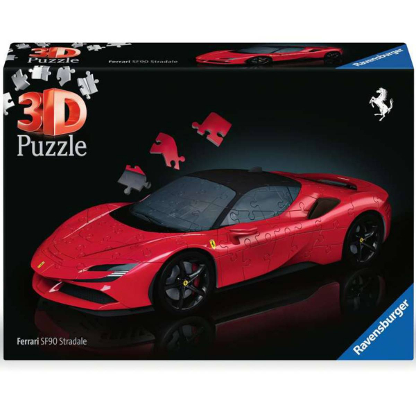 Ravensburger 3D puzzle (slagalice) - 108pcs Ferrari SF 90 Stradale RA11576 - ODDO igračke