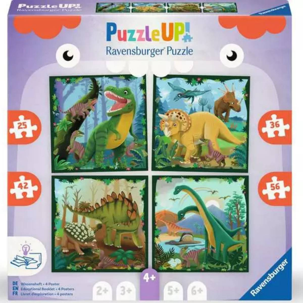Ravensburger puzzle (slagalice) – 25/36/42/56 pcs Dinosaurusi – Puzzle Up RA12004003 - ODDO igračke