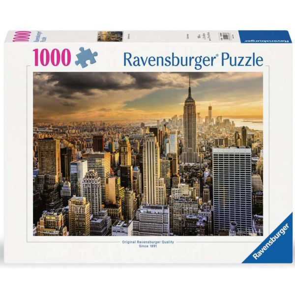 Ravensburger puzzle (slagalice) – 1000pcs Veliki Njujork RA12000668 - ODDO igračke