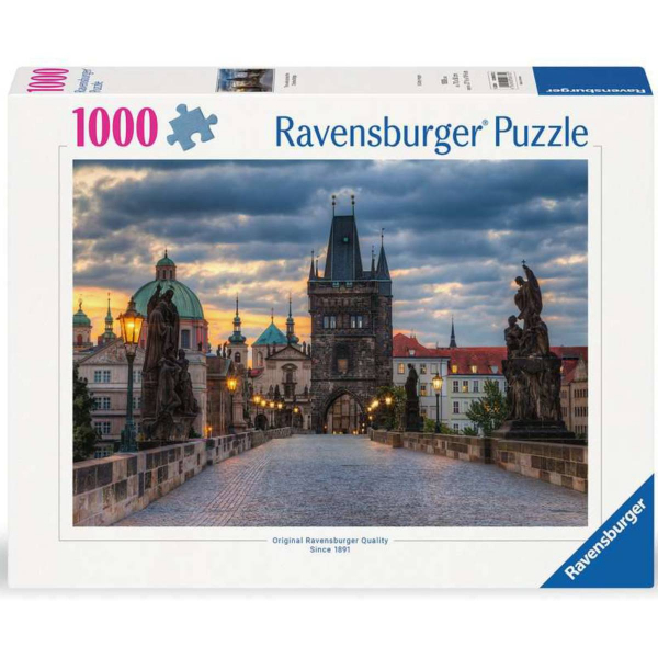 Ravensburger puzzle (slagalice) – 1000pcs Šetnja preko Karlovog mosta RA12000673 - ODDO igračke