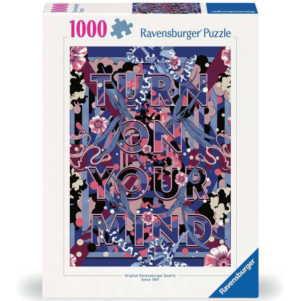 Ravensburger puzzle (slagalice) – 1000pcs Uključi svoj um RA12000783 - ODDO igračke