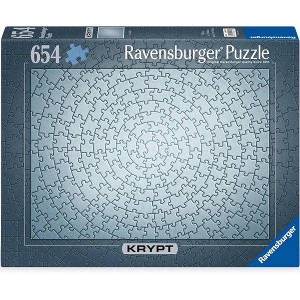 Ravensburger puzzle (slagalice) – 654pcs Krypt Silver RA12000071 - ODDO igračke