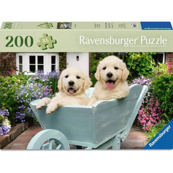 Ravensburger puzzle (slagalice) – 200XL Zlatni retriver RA12001368 - ODDO igračke