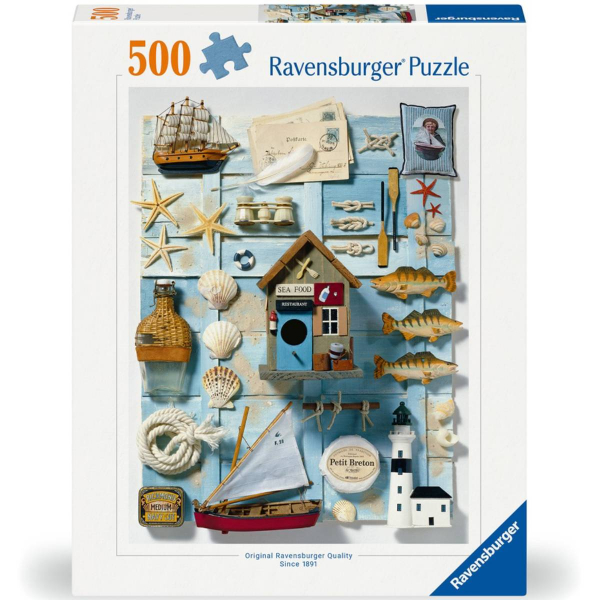 Ravensburger puzzle (slagalice) 500pcs Morski ugođaj RA12000223 - ODDO igračke