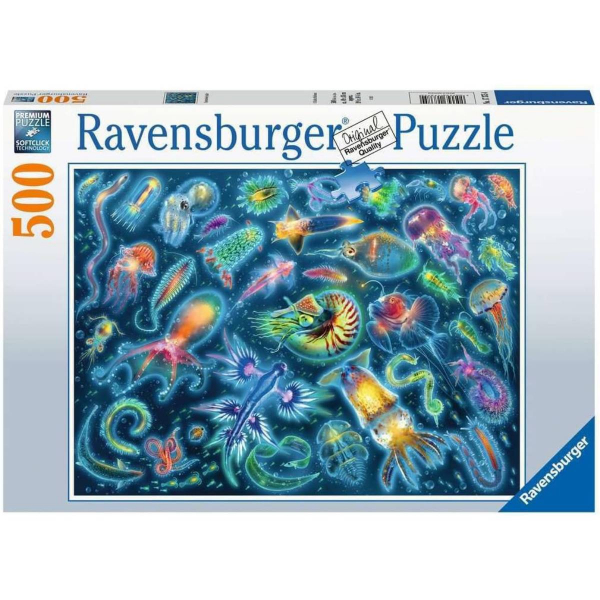 Ravensburger puzzle (slagalice) – 500pcs Meduze RA17375 - ODDO igračke