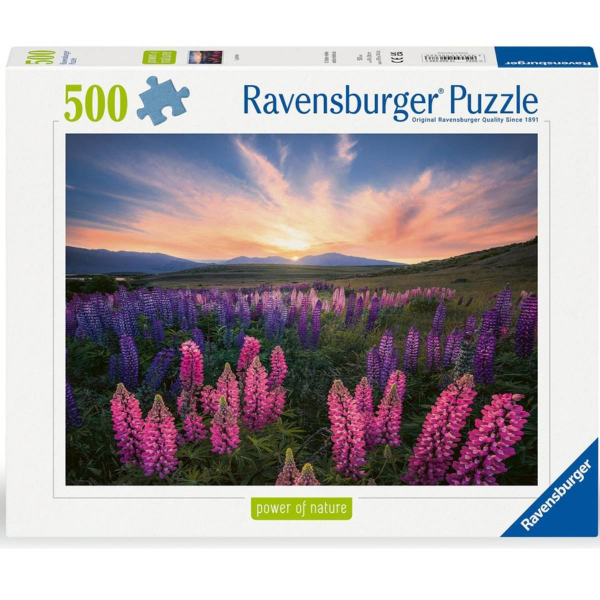 Ravensburger puzzle (slagalice) – 500pcs Nature Edition Lupine RA17492 - ODDO igračke