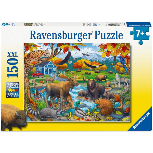 Ravensburger puzzle (slagalice) – 150XXL Okupljanje divljih životinja RA12004304 - ODDO igračke