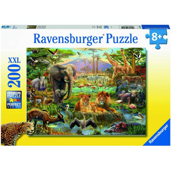 Ravensburger puzzle (slagalice) – 200XXL Životinje savane RA12891 - ODDO igračke