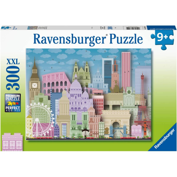 Ravensburger puzzle (slagalice) – 300XXL Mapa Evrope XXL RA13355 - ODDO igračke