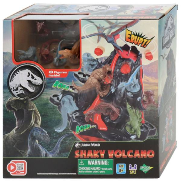 Društvena igra Jurassic World set Shaky Volcano + 8 dinosaurusa 7509 - ODDO igračke