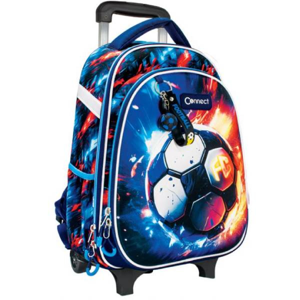 Ranac djački s točkićima XT Football 26.Connect 60532 - ODDO igračke