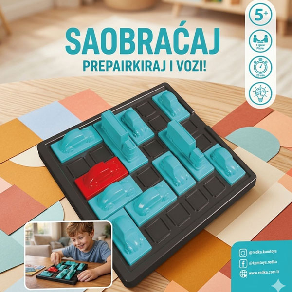 Društvena igra Saobraćaj Bajkolino 054272 - ODDO igračke