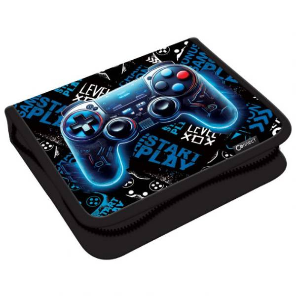 Pernica puna 1zip 2preklopa Gamer Blue 1B 26.Connect 60541 - ODDO igračke